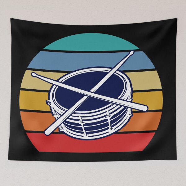 Item preview, Snare Drumsticks Drummer Gift Retro designed and sold by playloud.