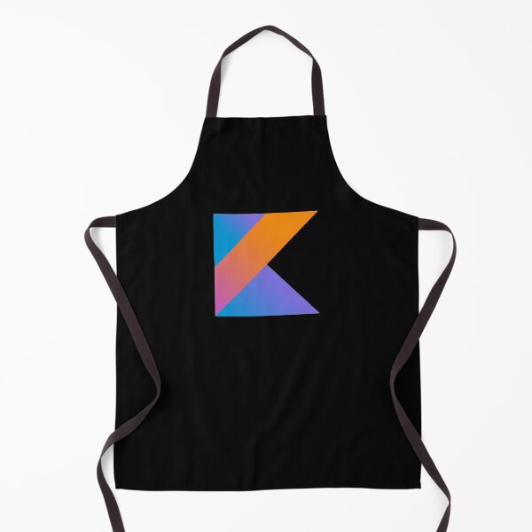 BEST SELLER - Kotlin Programming Logo Merchandise Apron