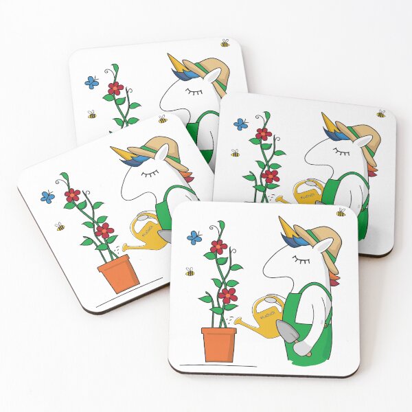 Item preview, gardening unicorn designed and sold by LaDaDi.