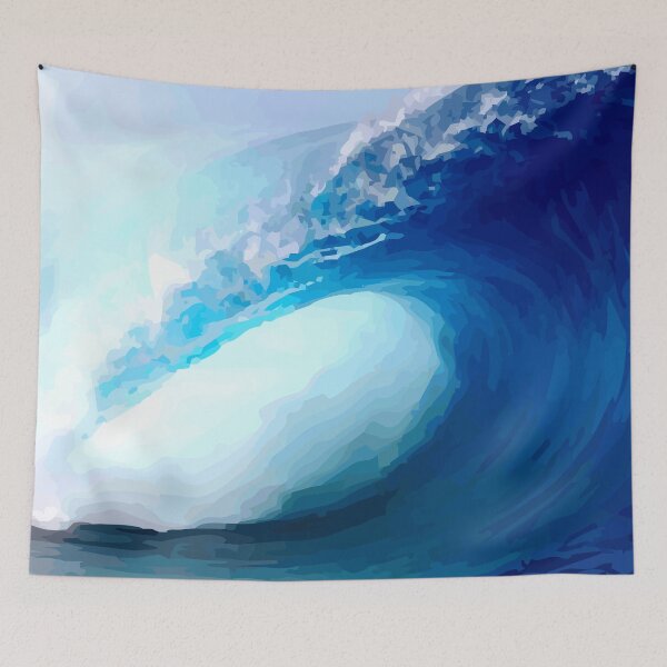 Item preview, The Wave Vectorscape in 250 spot colours designed and sold by carlarmes.