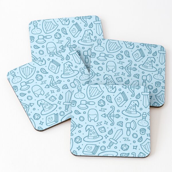 Item preview, Magical Epic Loot Pattern Light Blue designed and sold by artlahdesigns.
