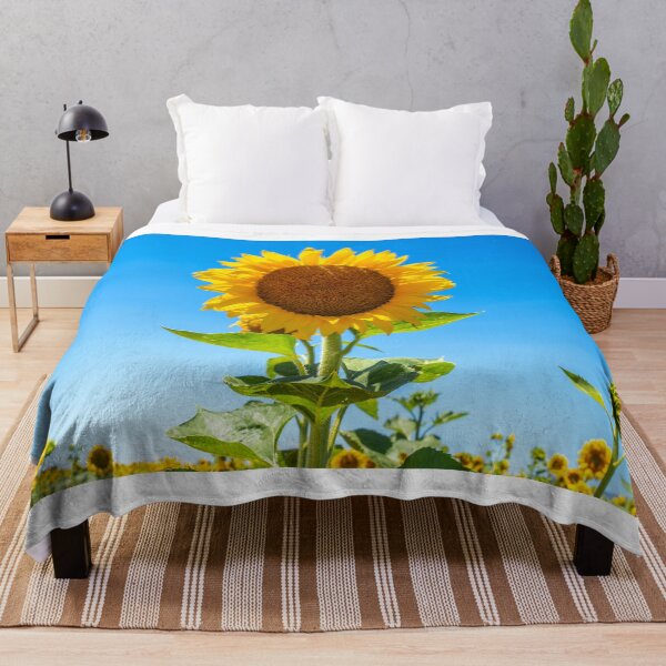 Item preview, Sunflowers on a summers day designed and sold by PollensaWallArt.