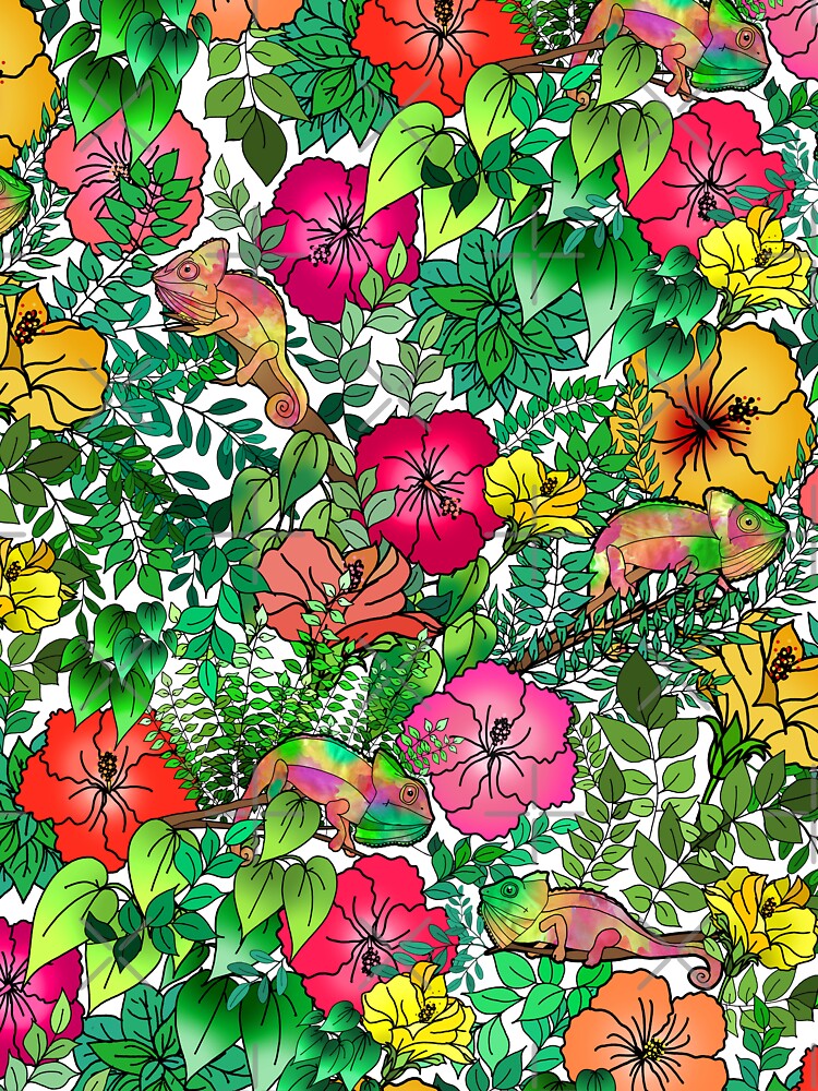 Hibiscus Haven Essential T-Shirt