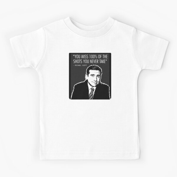 Item preview, the office you miss 100% of the shots you never take designed and sold by John Hana.