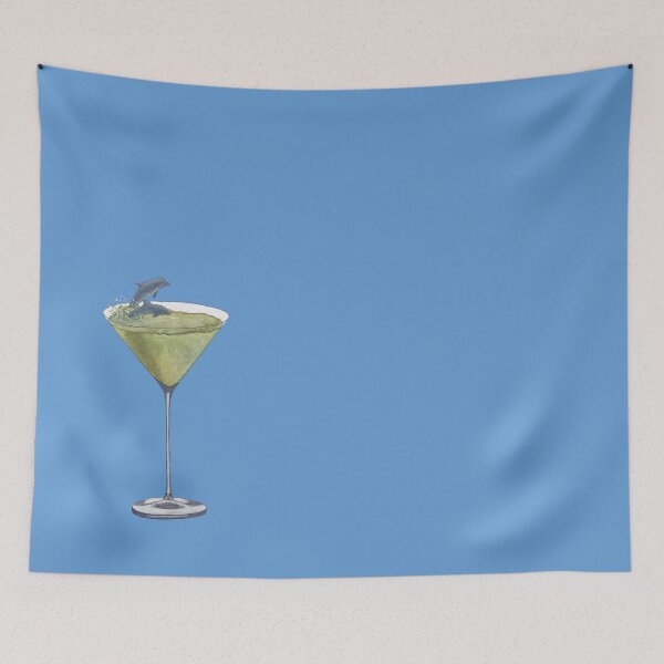 Item preview, Dolphin Martini designed and sold by Amelia Walmsley.