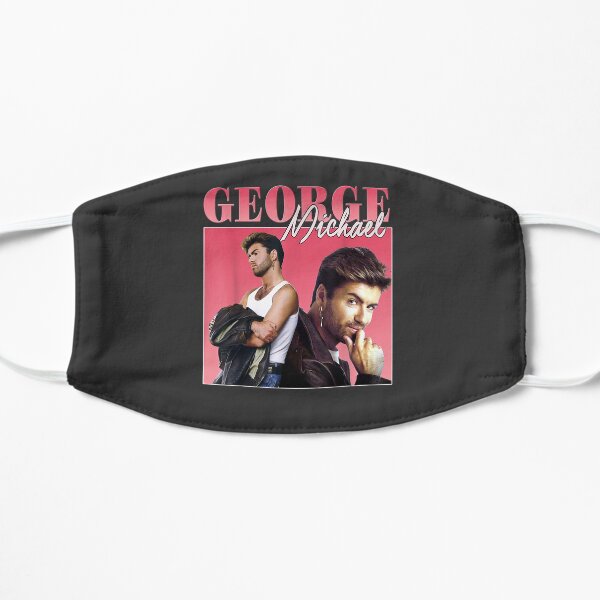Retro George Michaels Love Music Legends Live Forever Mask