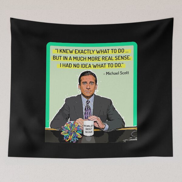Item preview, the office i knew exactly what to do designed and sold by John Hana.