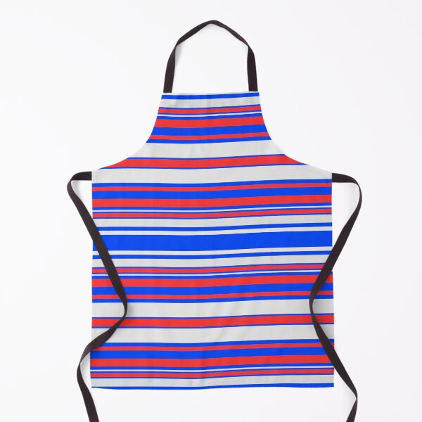 Item preview, Red White & Blue Horizontal Balanced Stripes designed and sold by weirdAffect.