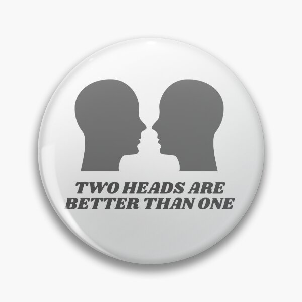 Item preview, Two Heads are better than one designed and sold by barney2309.