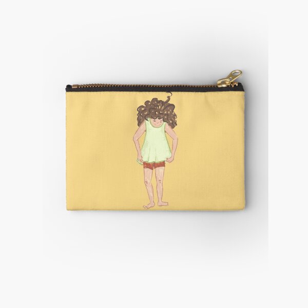 Item preview, Naive Girl with Curls  designed and sold by NaliniLe.