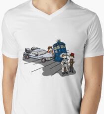 Doctor Meets Doctor Men's V-Neck T-Shirt