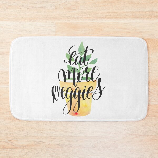 Item preview, Eat More Veggies Quote designed and sold by junkydotcom.