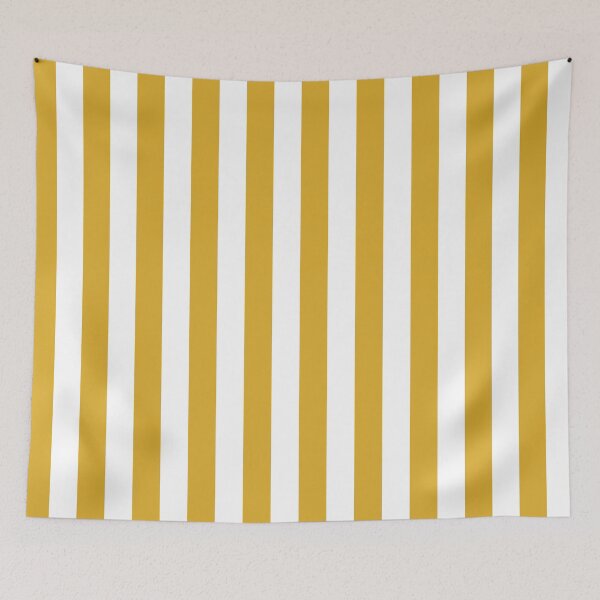 Item preview, Sunshine Yellow Striped Basic Simple Design designed and sold by Pixelsadots.