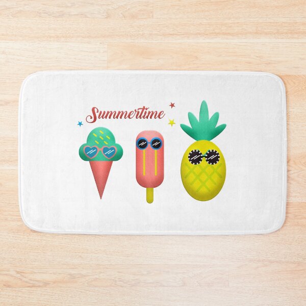 Item preview, Summertime, pineapple, ice cream, popsicles - bestseller designed and sold by August-E.