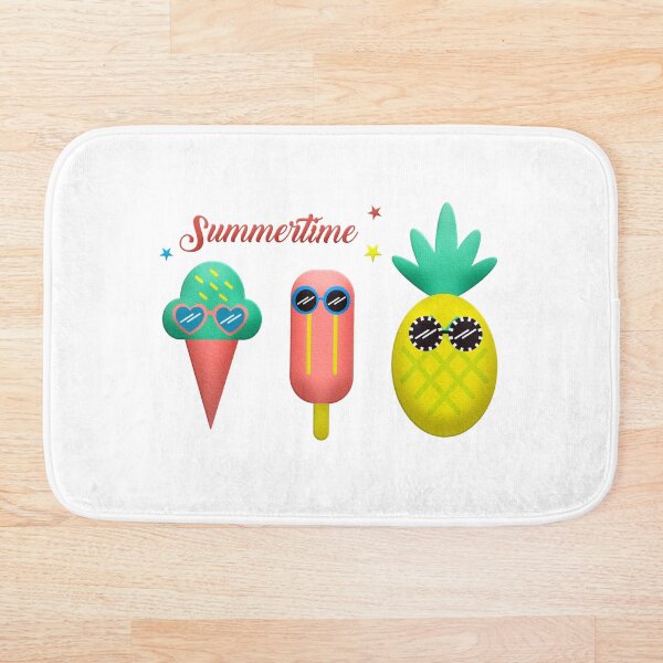 Item preview, Summertime, pineapple, ice cream, popsicles - bestseller designed and sold by August-E.