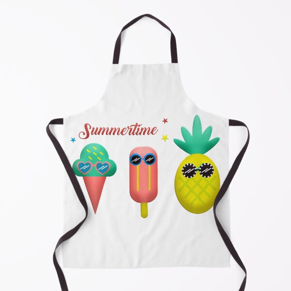 Item preview, Summertime, pineapple, ice cream, popsicles - bestseller designed and sold by August-E.