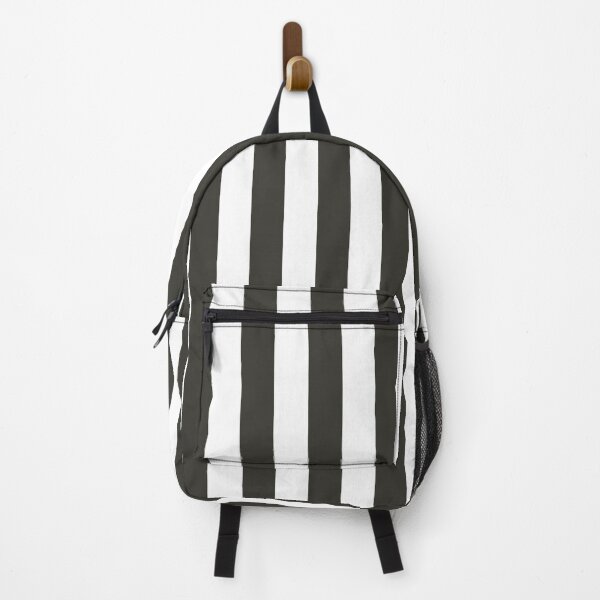 Item preview, Roisin Black Striped Basic Simple Pattern Design designed and sold by Pixelsadots.
