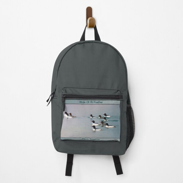 Item preview, Common Merganser - Birds Of A Feather - Words designed and sold by Finding Fortuity.