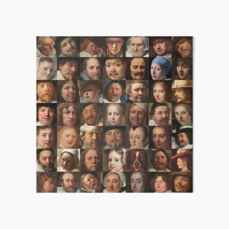 Item preview, Faces of the Golden Age - Collage of portraits of Dutchmen designed and sold by Rogervdb.