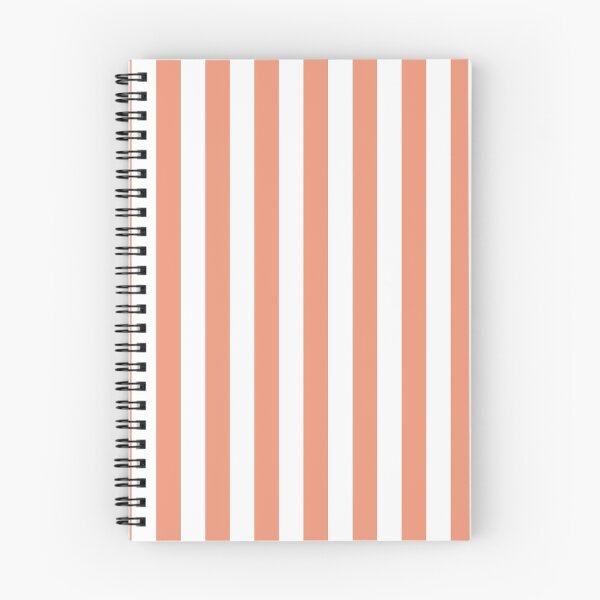 Item preview, Peach Pink Striped Basic Simple Pattern Design designed and sold by Pixelsadots.