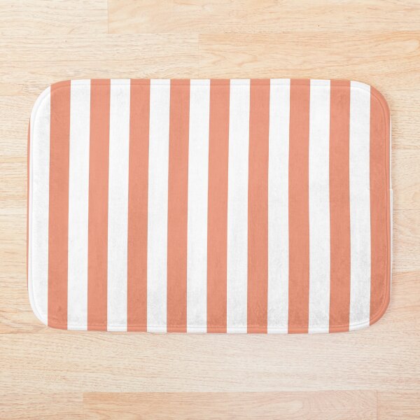 Item preview, Peach Pink Striped Basic Simple Pattern Design designed and sold by Pixelsadots.