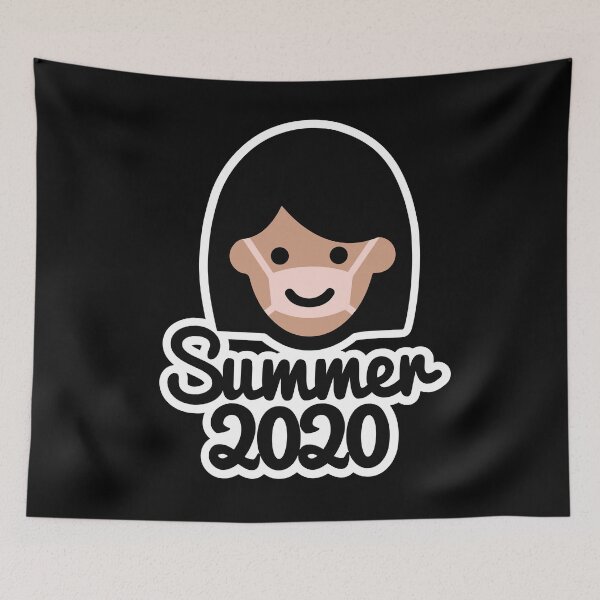 Item preview, Summer 2020 face mask sun tan vacation corona girl wear your facemask designed and sold by LaundryFactory.