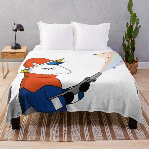 Item preview, fire fighter unicorn in training designed and sold by LaDaDi.