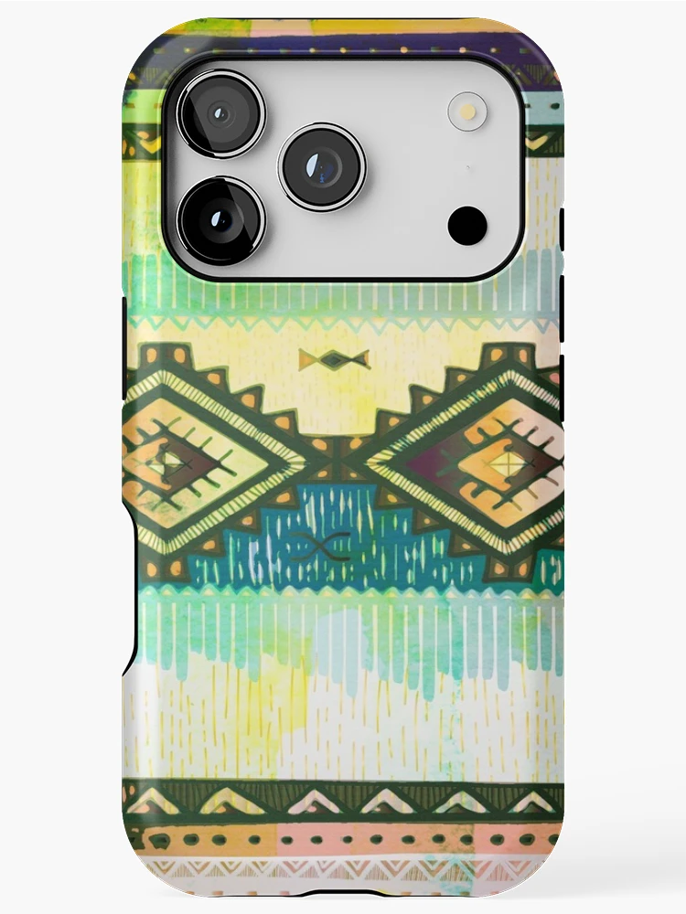 Thumbnail 1 of 4, iPhone Case, Aztec pattern designed and sold by StudioNeely.