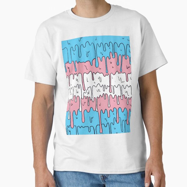Item preview, Pastel Kawaii Melting Trans Pride LGBTQ Design designed and sold by Limolida.