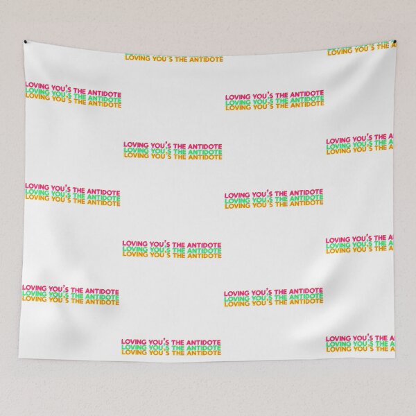 Item preview, Golden lyrics (loving yous the antidote) designed and sold by tiannapappy93.