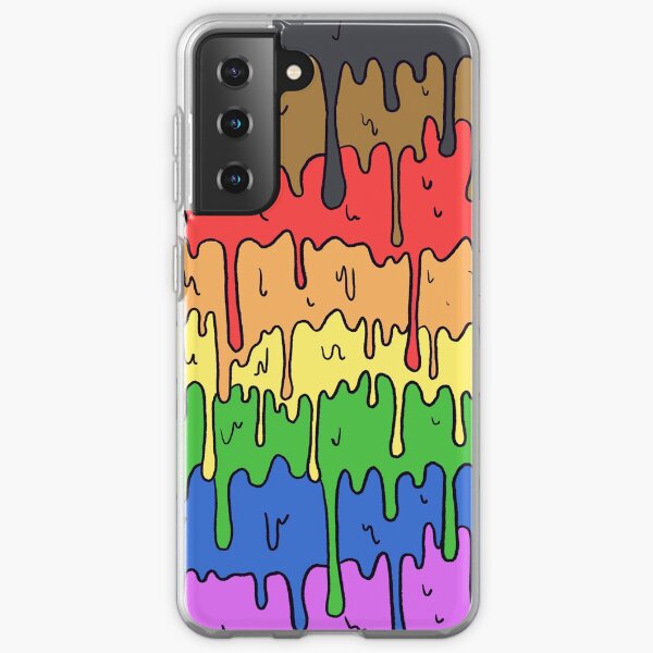 Cute Pride Pastel Melting Pride Design, 2018 pride flag Samsung Galaxy Soft Case