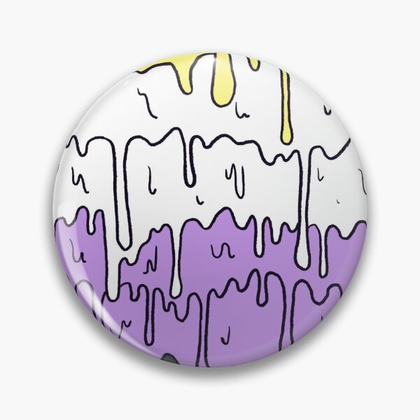 Item preview, Cute Pride Pastel Melting Pride Design, Non Binary flag  designed and sold by Limolida.