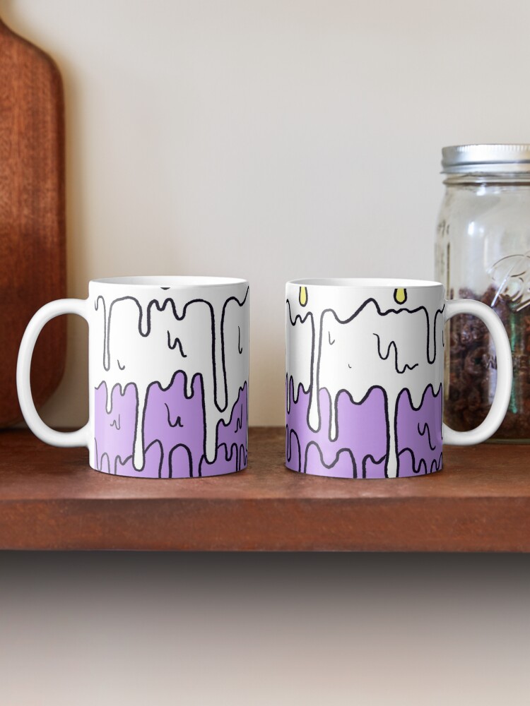 Cute Pride Pastel Melting Pride Design, Asexual flag Coffee Mug by  LimolidaDesignStudio_Art_Pattern_Illustr