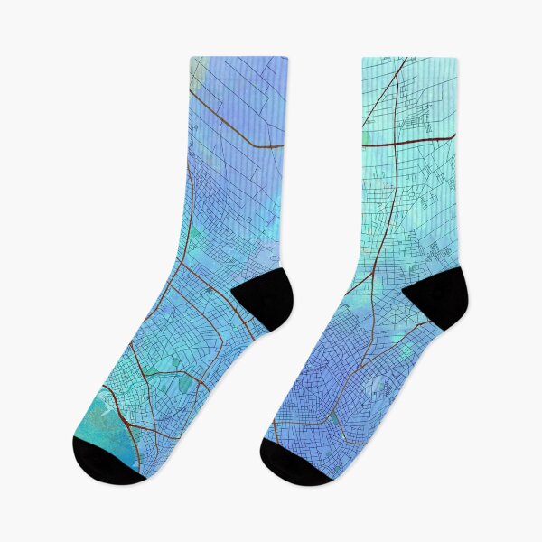 Item preview, Montevideo Uruguay Street Map Blue Lagoon designed and sold by IvonDesign.