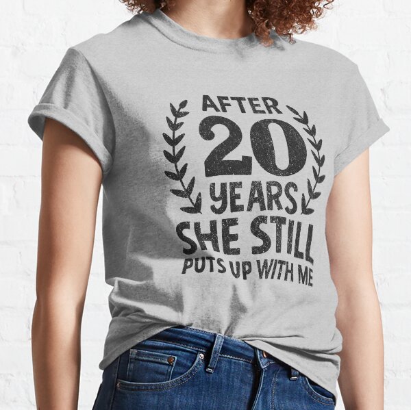 20 year anniversary t shirt Clearance