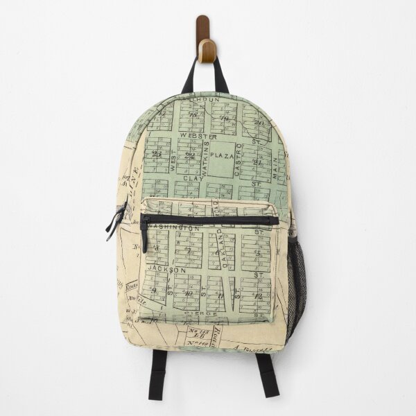 Item preview, Vintage Hayward CA Map (1878) designed and sold by BravuraMedia.