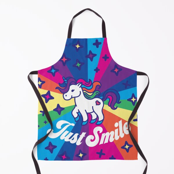 Item preview, Yuni unicorn - Rainbow colored stars Just Smile designed and sold by TokiPY.