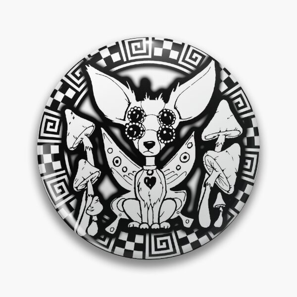 Item preview, trippy chiwawa cute dog girly designed and sold by OwlSpirit.