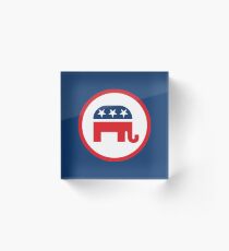 Republican Acrylic Block