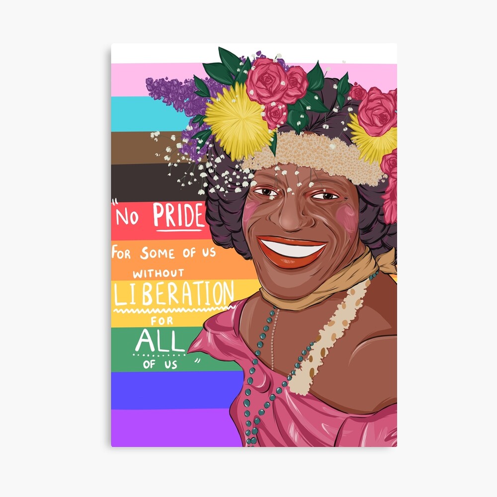 Marsha P. Johnson" Poster von Katamotz | Redbubble