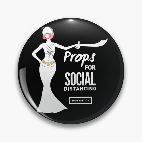 Item preview, Fusion Belly Dancer Social Distancing designed and sold by meleyart.
