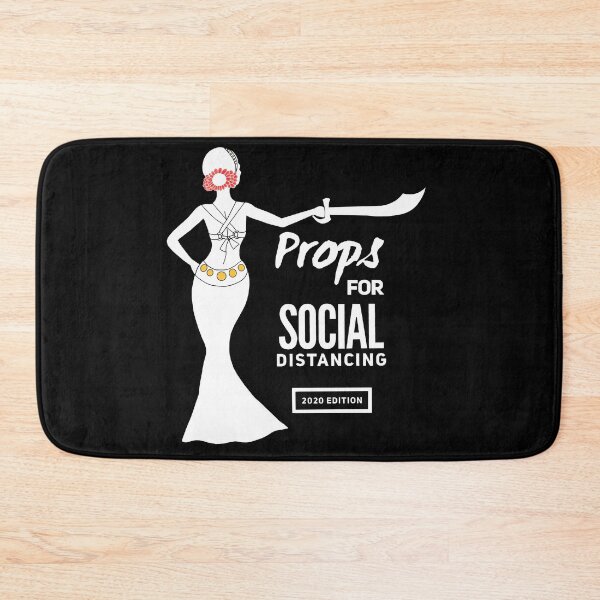 Item preview, Fusion Belly Dancer Social Distancing designed and sold by meleyart.