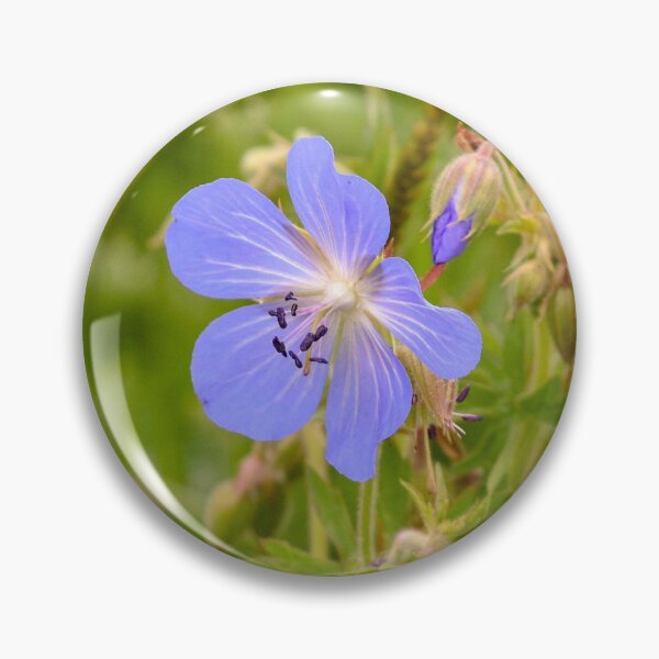 Item preview, Meadow Cranesbill Flower designed and sold by rwhooster.
