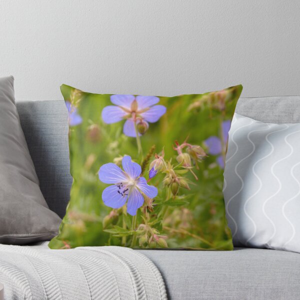 Item preview, Meadow Cranesbill Flower designed and sold by rwhooster.