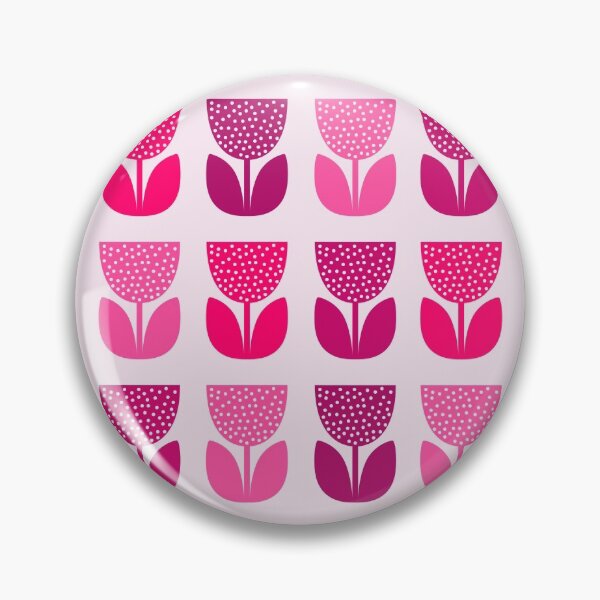Item preview, Geometric Pattern: Poppy: Light Pink designed and sold by Red Wolf.