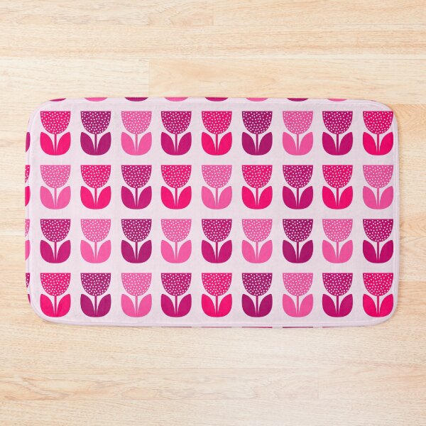 Item preview, Geometric Pattern: Poppy: Light Pink designed and sold by Red Wolf.