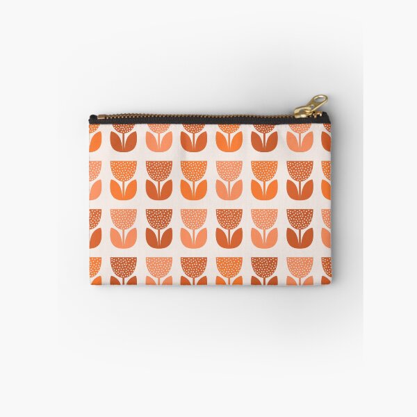 Item preview, Geometric Pattern: Poppy: Light Orange designed and sold by Red Wolf.