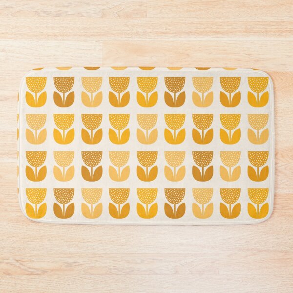 Item preview, Geometric Pattern: Poppy: Light Yellow designed and sold by Red Wolf.