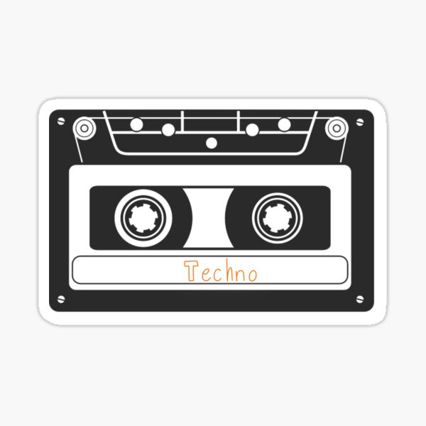 Techno Stickers Redbubble