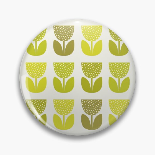 Item preview, Geometric Pattern: Poppy: Light Green designed and sold by Red Wolf.
